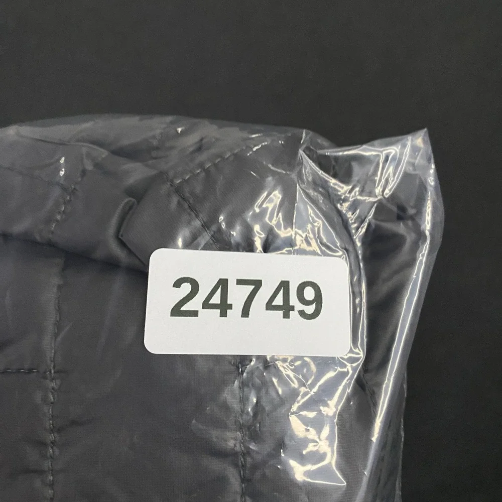 Patagonia Nano Puff Vest Mens XL Dark Gray Quilted Insulated Full Zip 84242